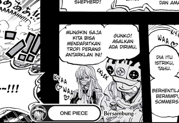 Misteri hubungan Gunko Brook One Piece