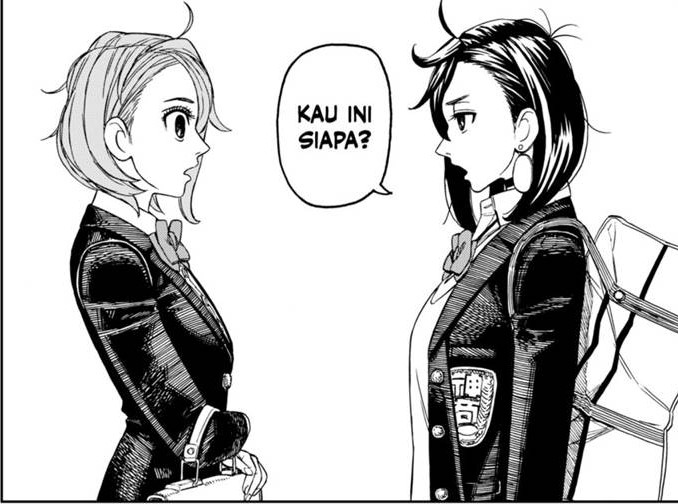 Dandadan Chapter 212 memperlihatkan Momo kehilangan kenangan tentang Okarun